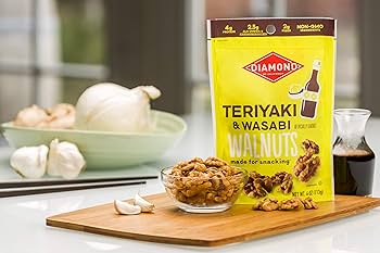 Amazon.com : Diamond of California Teriyaki & Wasabi Walnuts